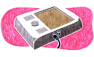 BUREAU BUBBLES #7 ::: Low battery