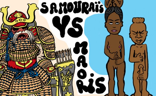 MUSÉE DU QUAI BRANLY ::: Samouraïs Vs Maoris (Vs Maadiar)