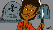 BLACK BLOC NOTES ::: Prince by Eric Sintès