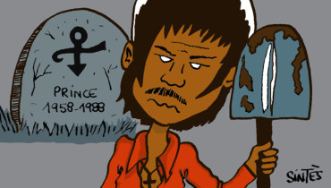 BLACK BLOC NOTES ::: Prince by Eric Sint&egrave;s