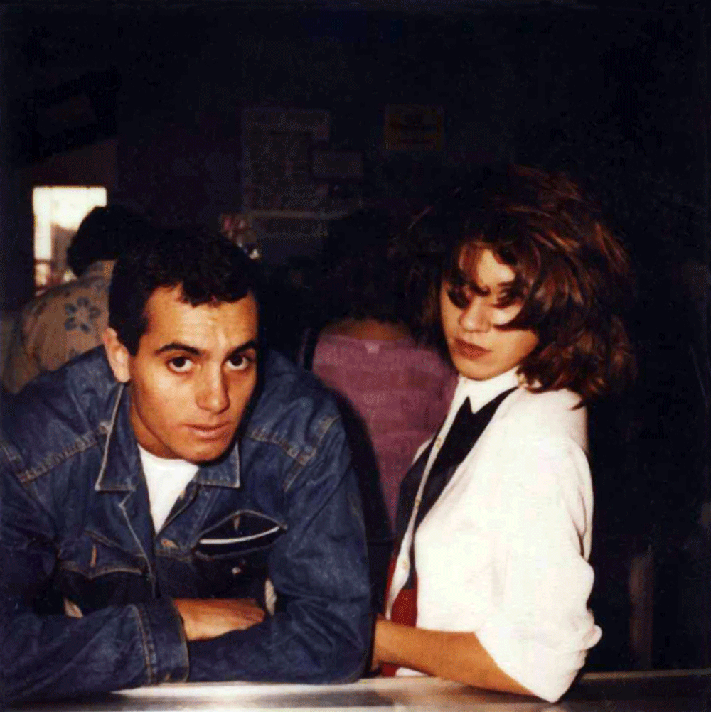Esteban et Lizzy Mercier Desloux à Los Angeles en 1982