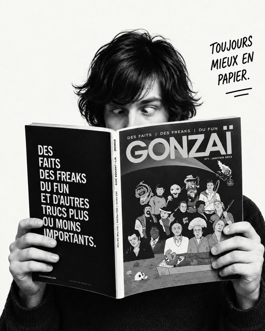 Gonzaï — Toujours mieux en papier